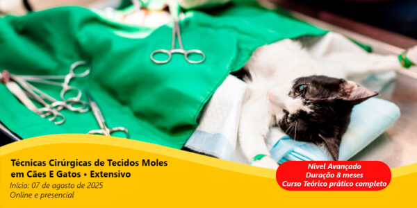 Técnicas Cirúrgicas de Tecidos Moles em Cães E Gatos • Extensivo